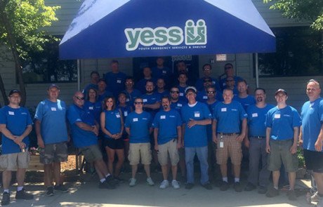 Convergint day Iowa group gathering photo