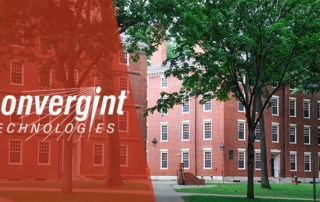 Campus with Convergint logo overlay