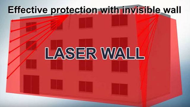 Building with laser wall header image