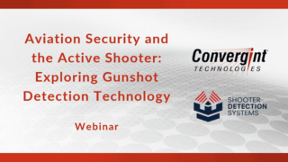 Webinar exploring gunshot detection technology header image