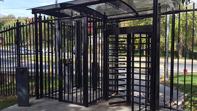 Gate-Entrance-Turnstiles Gate entrance turnstiles for perimeter security