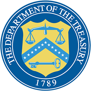Department of Treasury logo