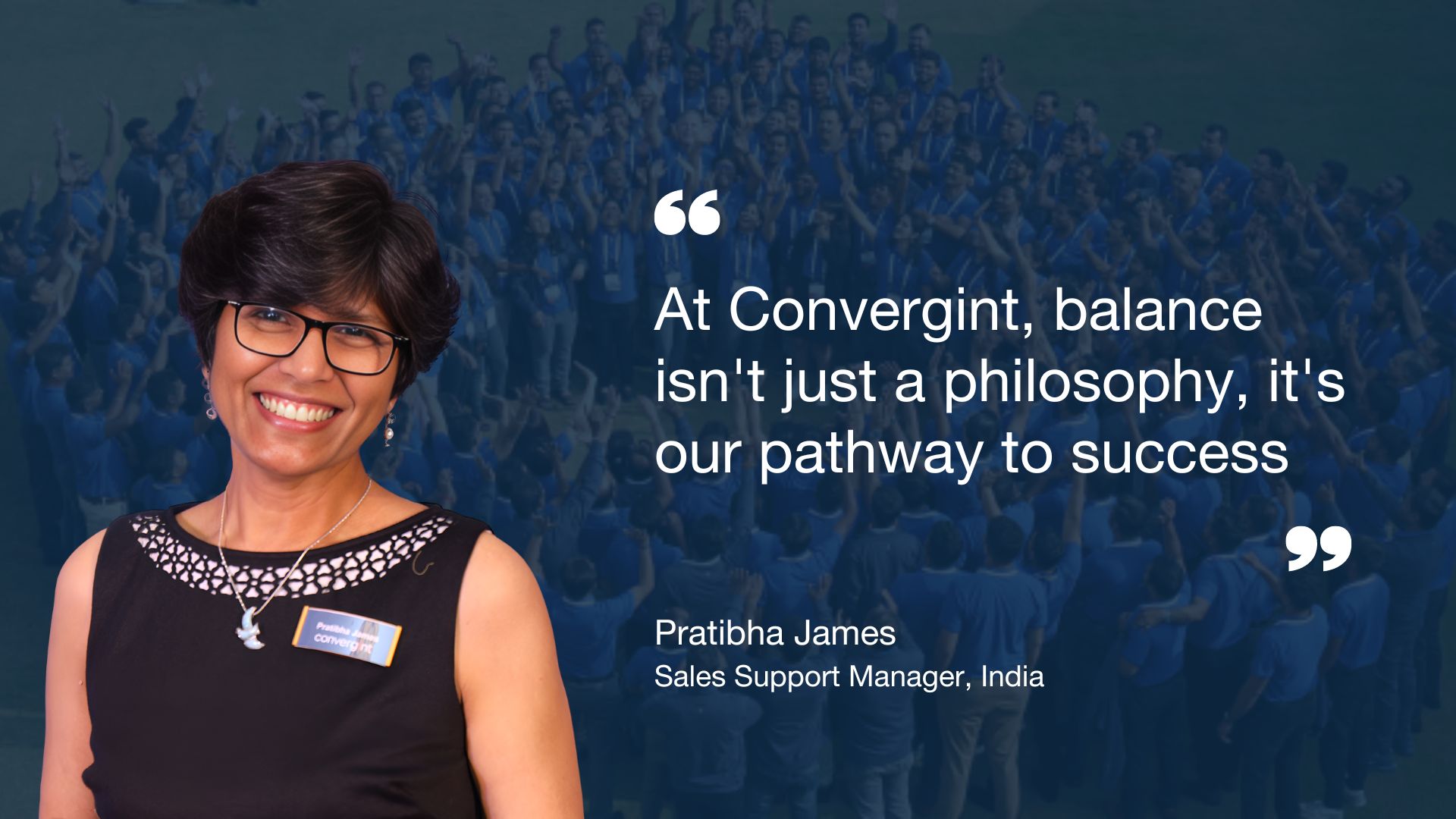 Pratibha James Journey at Convergint