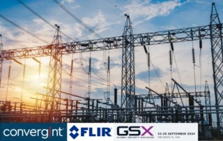 Morning View of Substation Towers