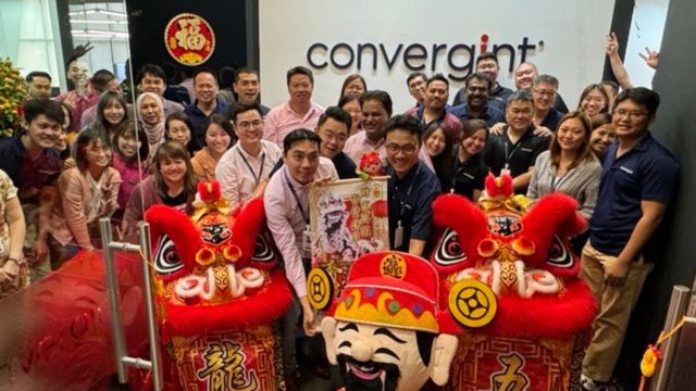 Convergint Singapore celebrates Chinese New Year