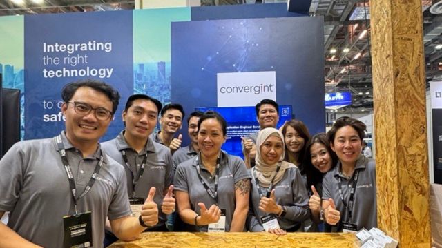 Convergint Singapore exhibits at Data Centre World Asia
